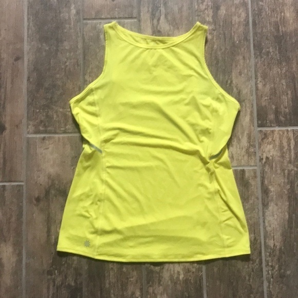 𝅺athleta Yellow Tank Size Medium - Picture 1 of 7